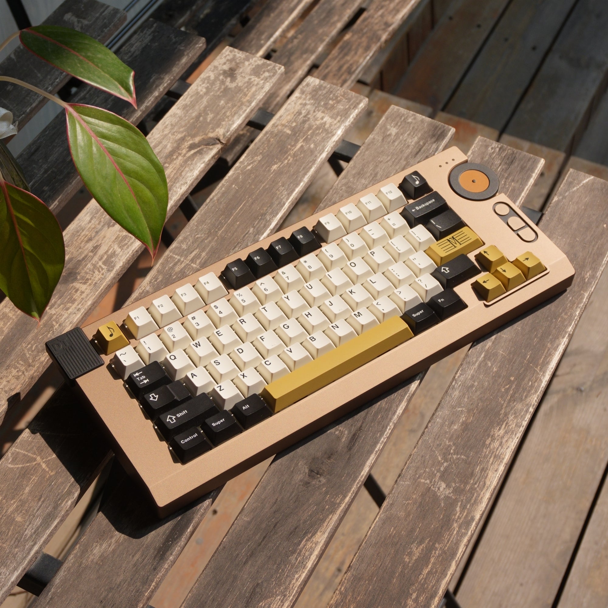 VINTEM75 Rotary Knob Custom Mechanical Keyboard Kit