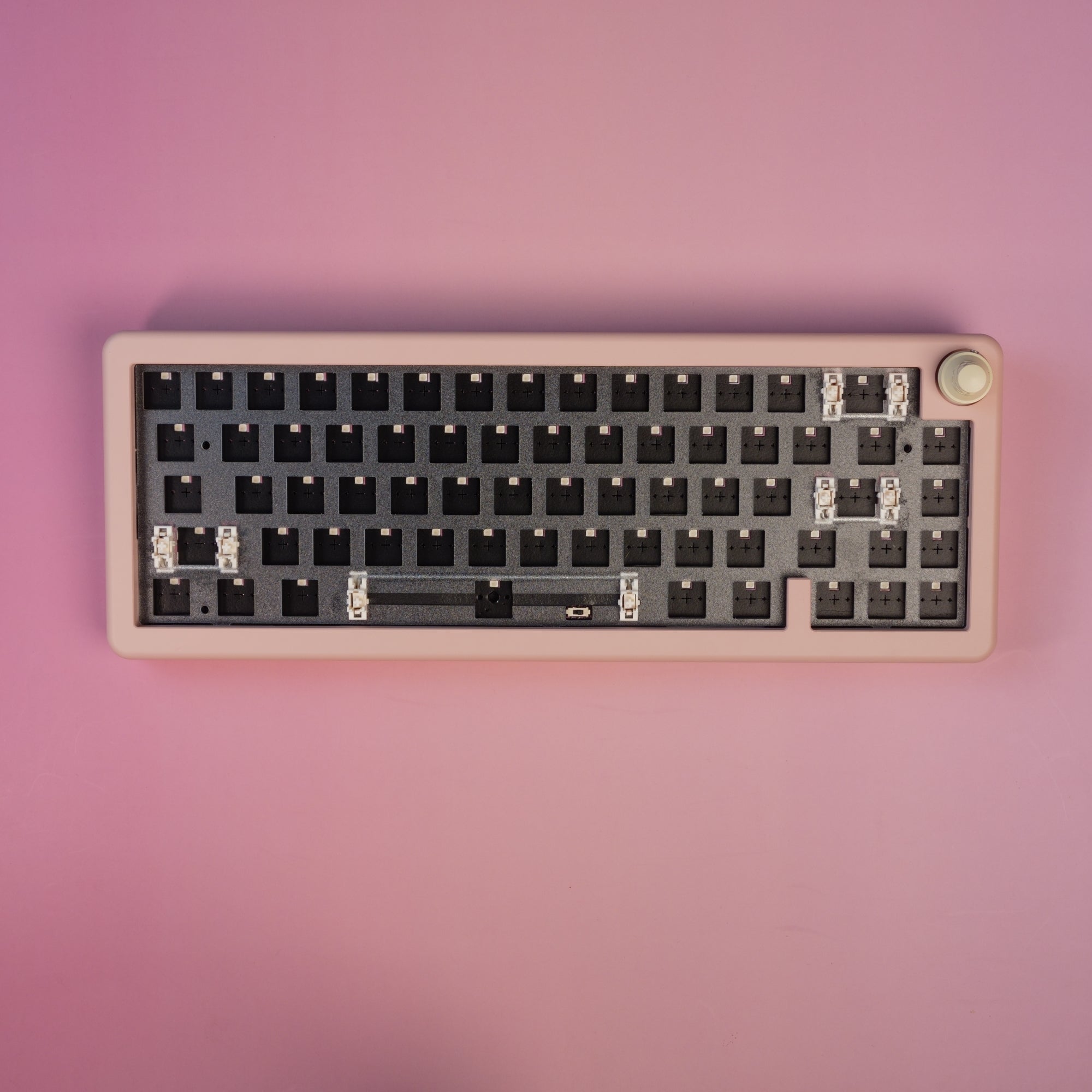 EC64 Ice Cream Cone Mechanical Keyboard Kit – Cute 64% DIY Build