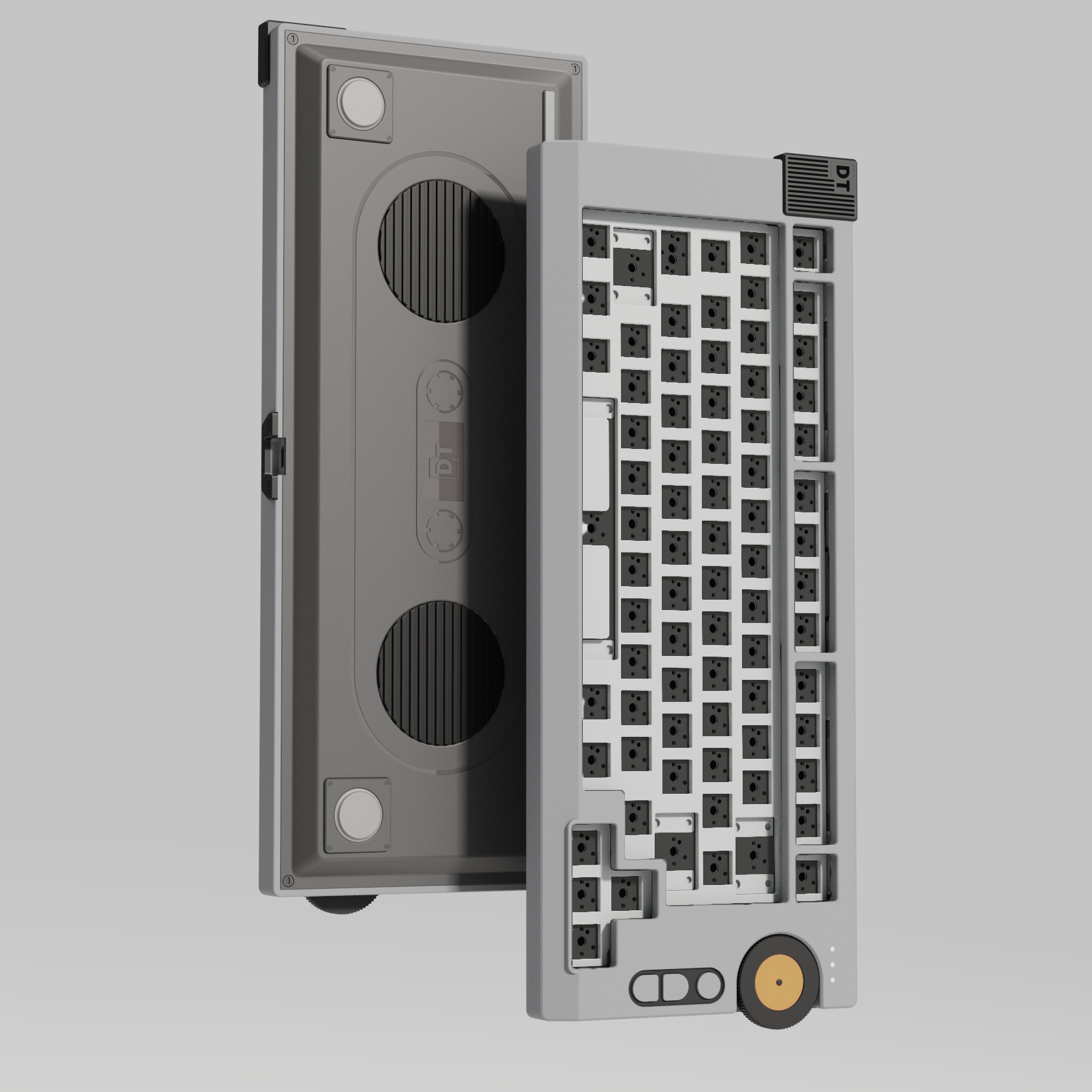 VINTEM75 Rotary Knob Custom Mechanical Keyboard Kit