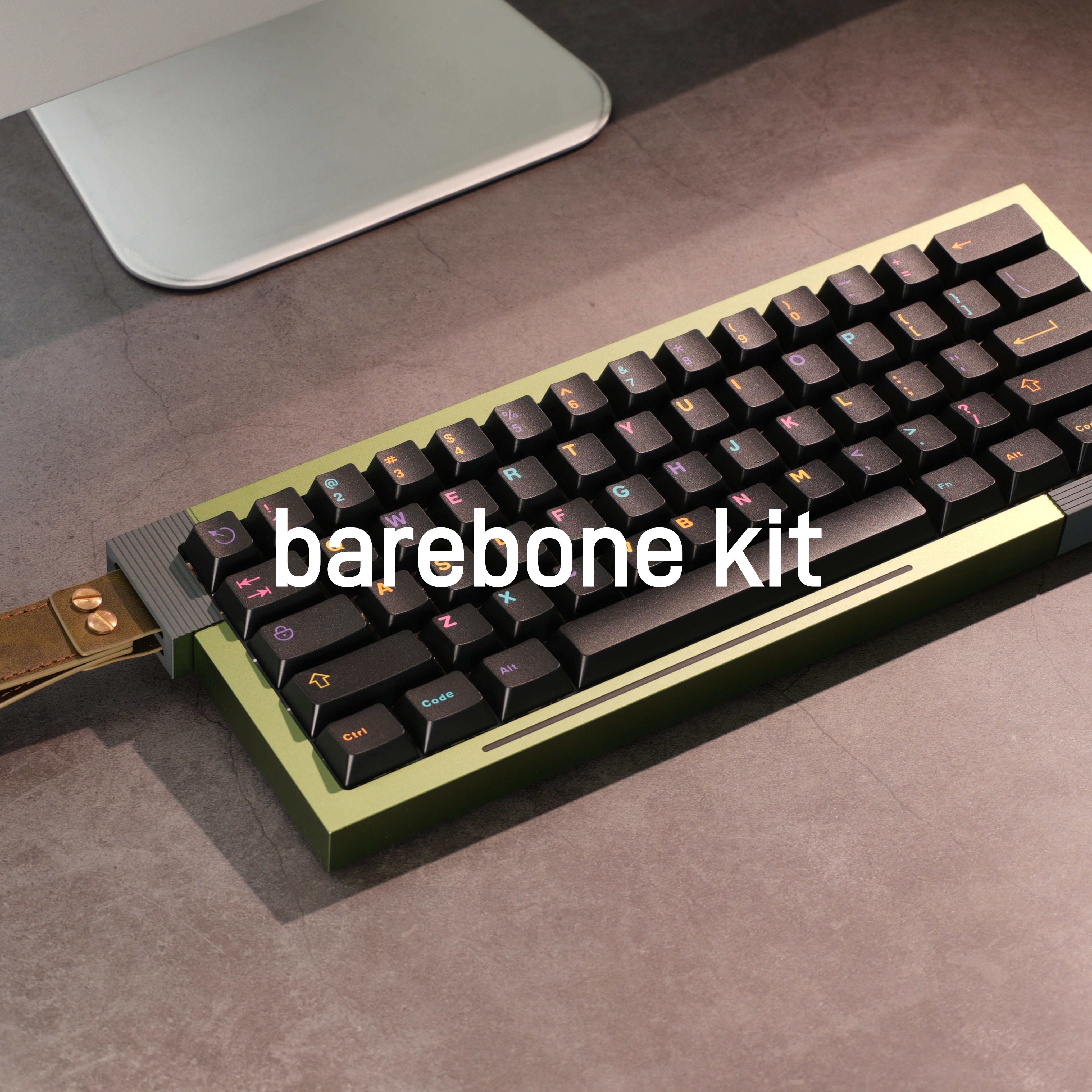 Customizable Keyboard Kit Custom Keyboard Kit – PBT Keycaps & Aluminum Case | DesktopTribe ...