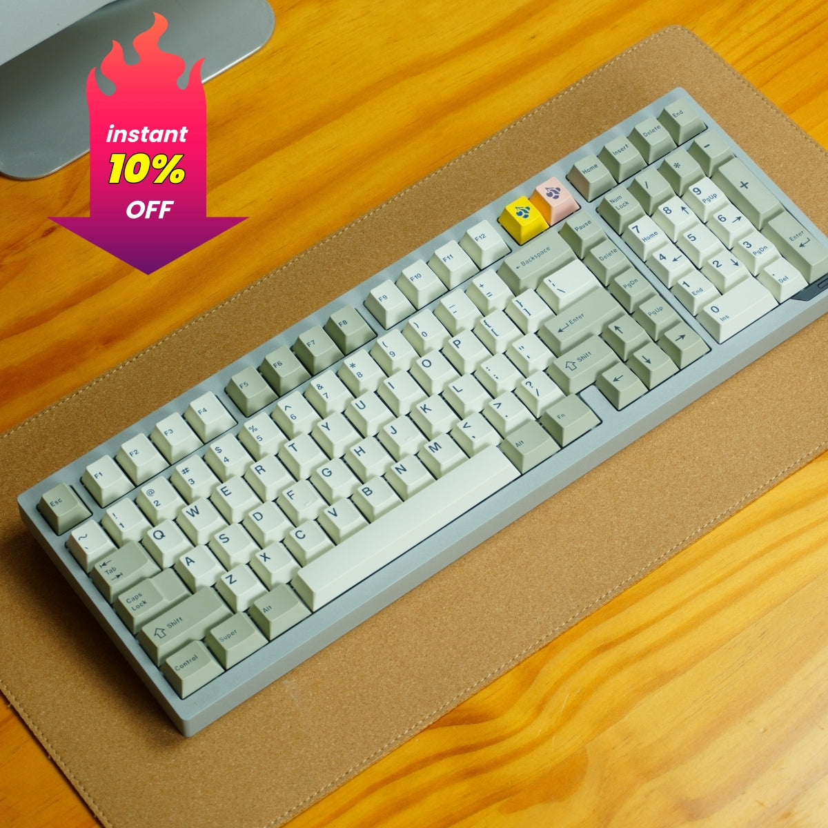 BALANCE103 Custom Mechanical Keyboard Kit 【Monolith Coating】