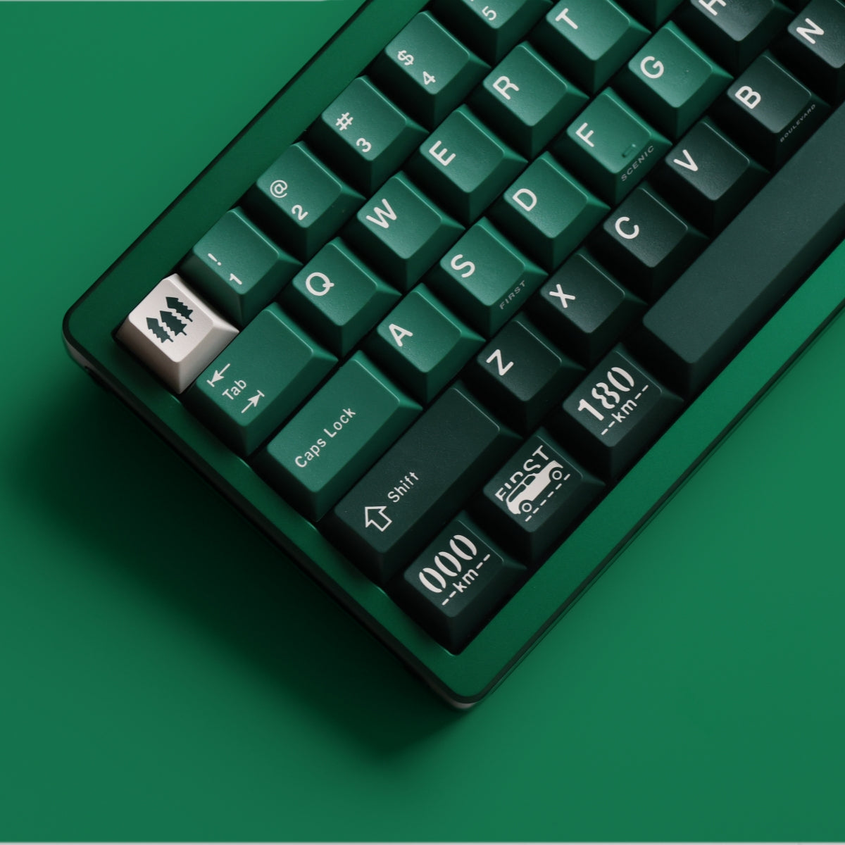 First Scenic Boulevard Double-Shot Keycaps