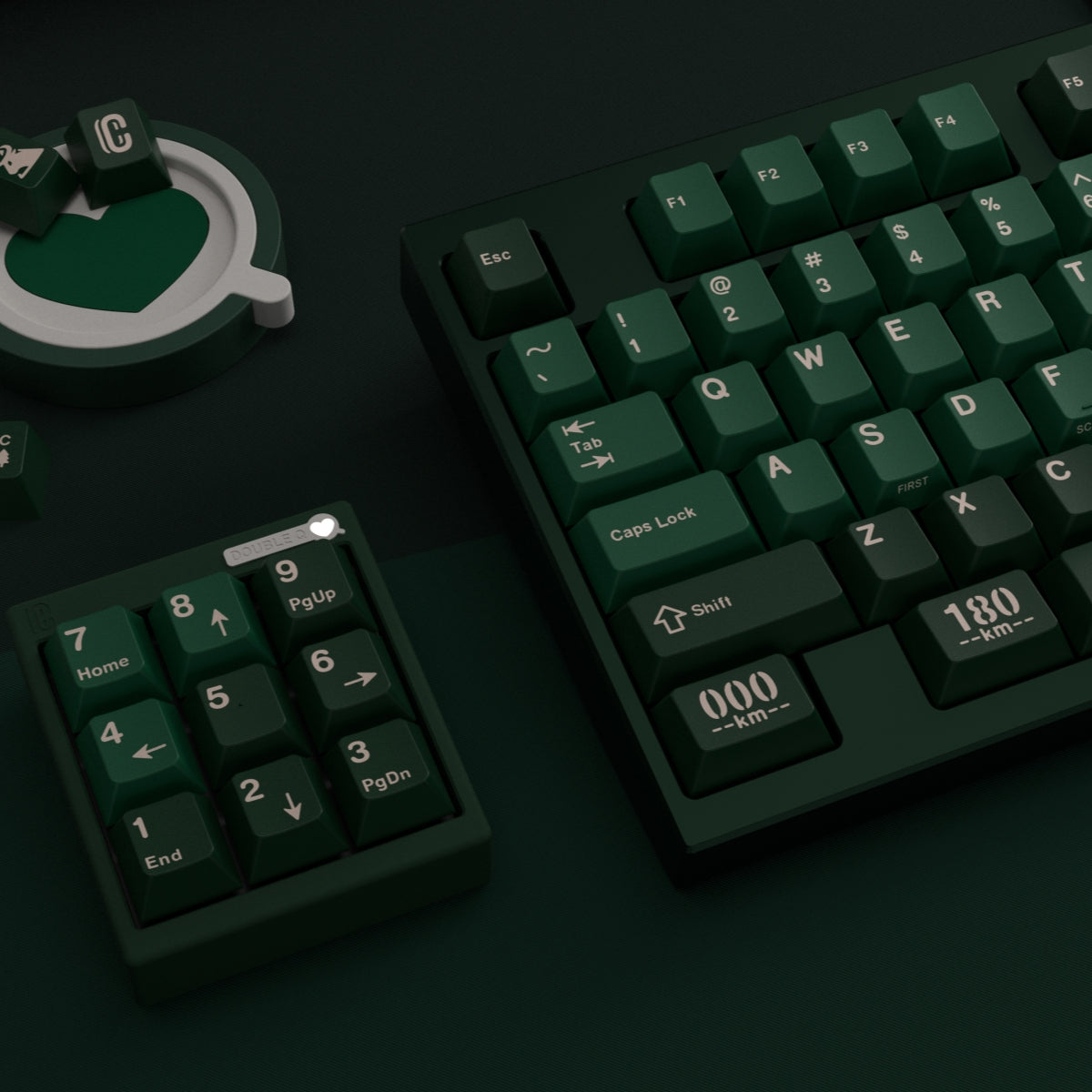 First Scenic Boulevard Double-Shot Keycaps