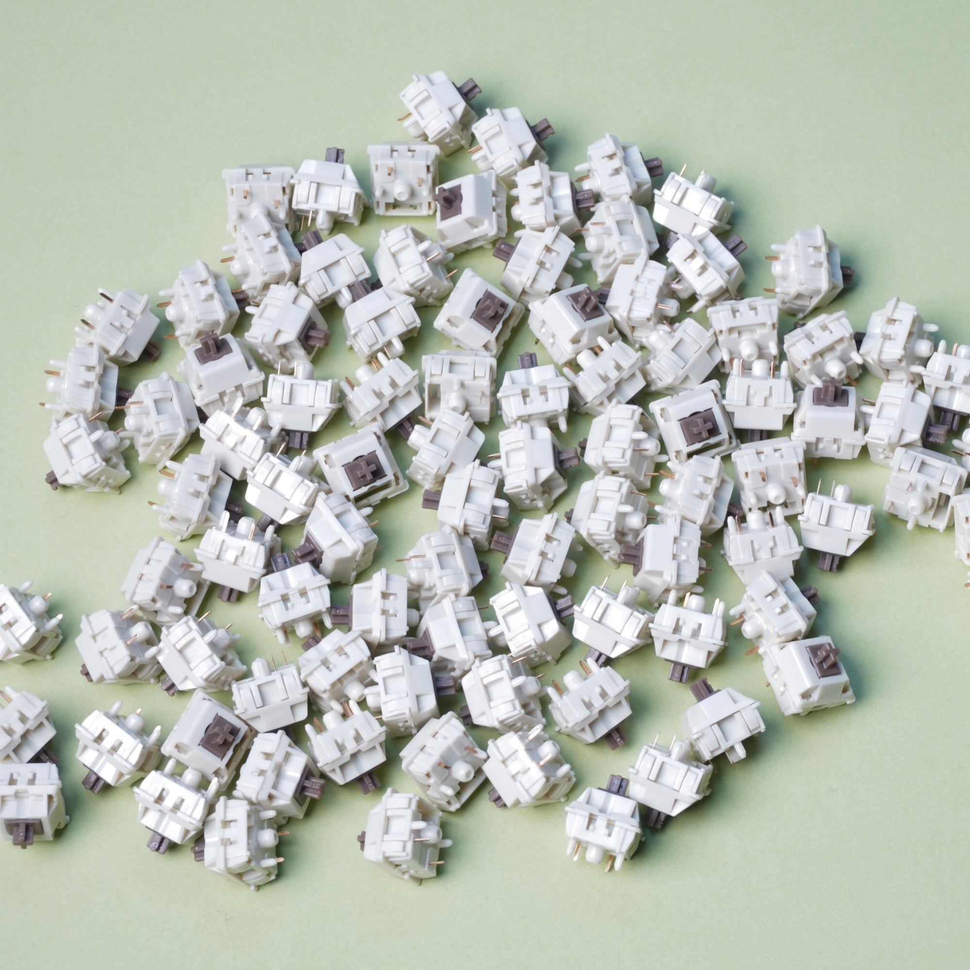 Stone Tan Mechanical Switches