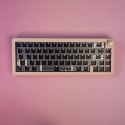 EC64 Ice Cream Cone Mechanical Keyboard Kit – Cute 64% DIY Build