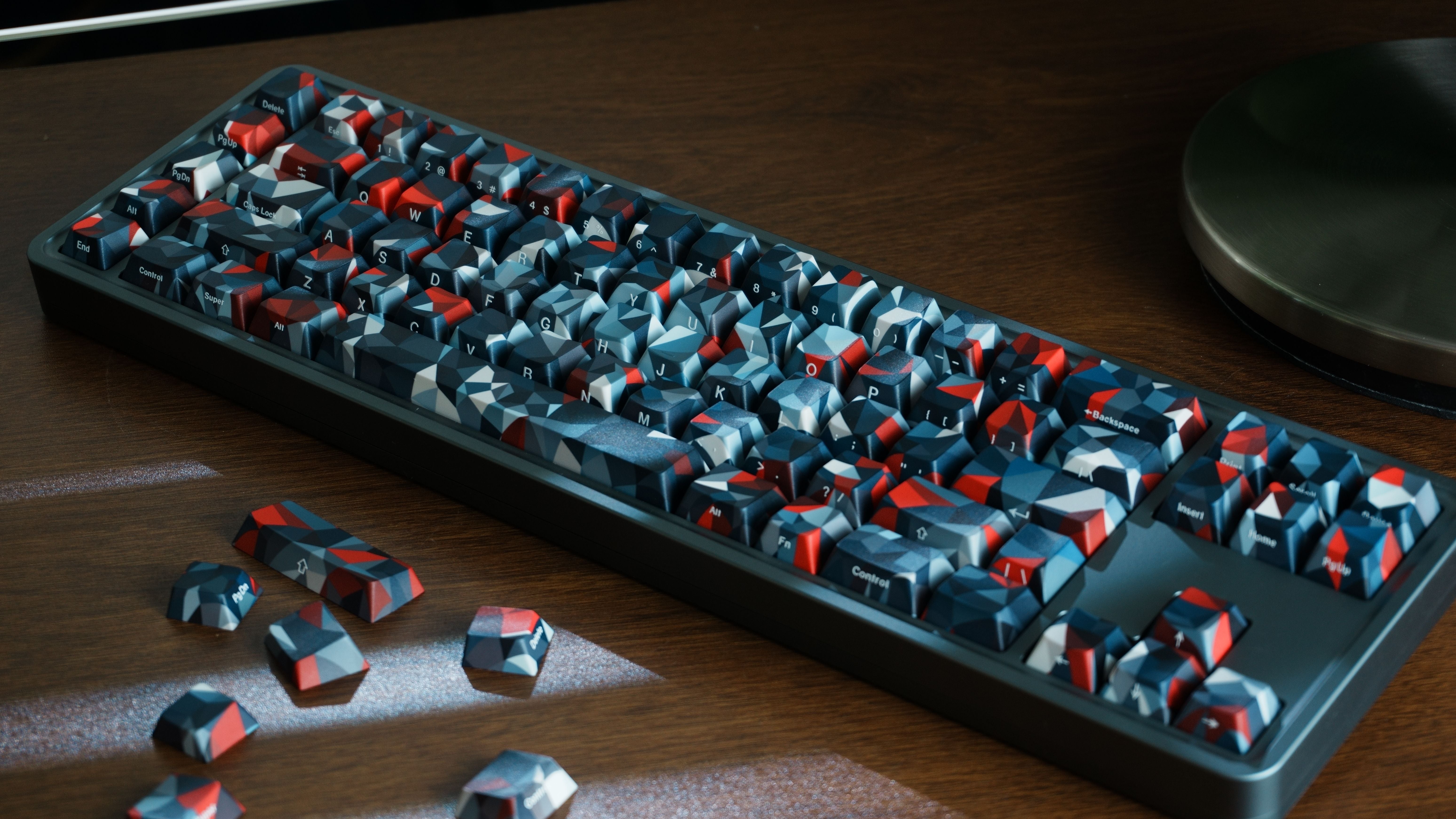 GRDT Colorful Keycaps – Perfect for Wooting 60HE Magnetic Switch