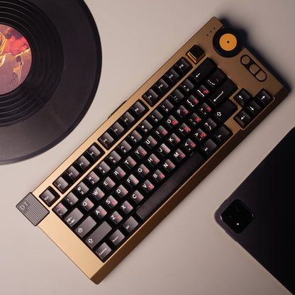 VINTEM75 Rotary Knob Custom Mechanical Keyboard Kit